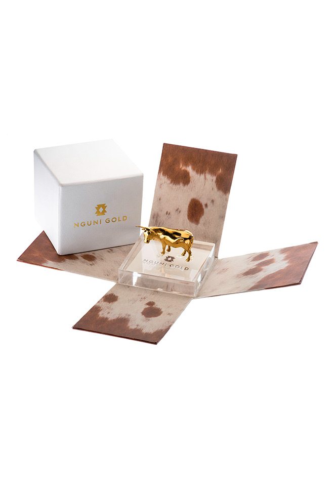 125g Fine Gold Nguni Cow