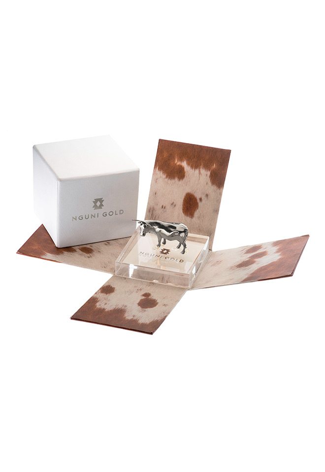 64g Fine Silver Nguni Cow