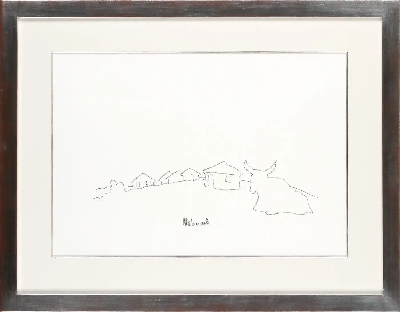 Nelson Mandela: Qunu Landscape with Nguni Cow