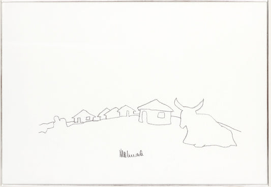 Nelson Mandela: Qunu Landscape with Nguni Cow